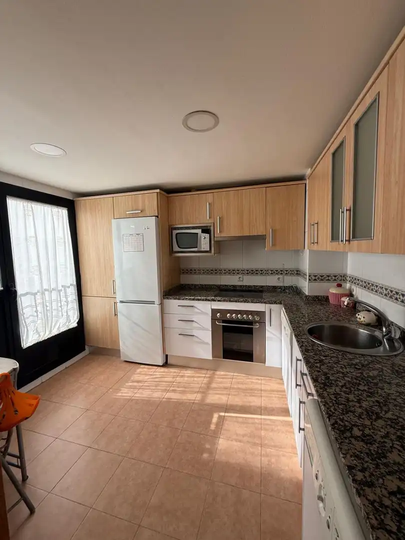 Cocina de Piso de alquiler en Salamanca con Calefacción, Amueblado y Balcón