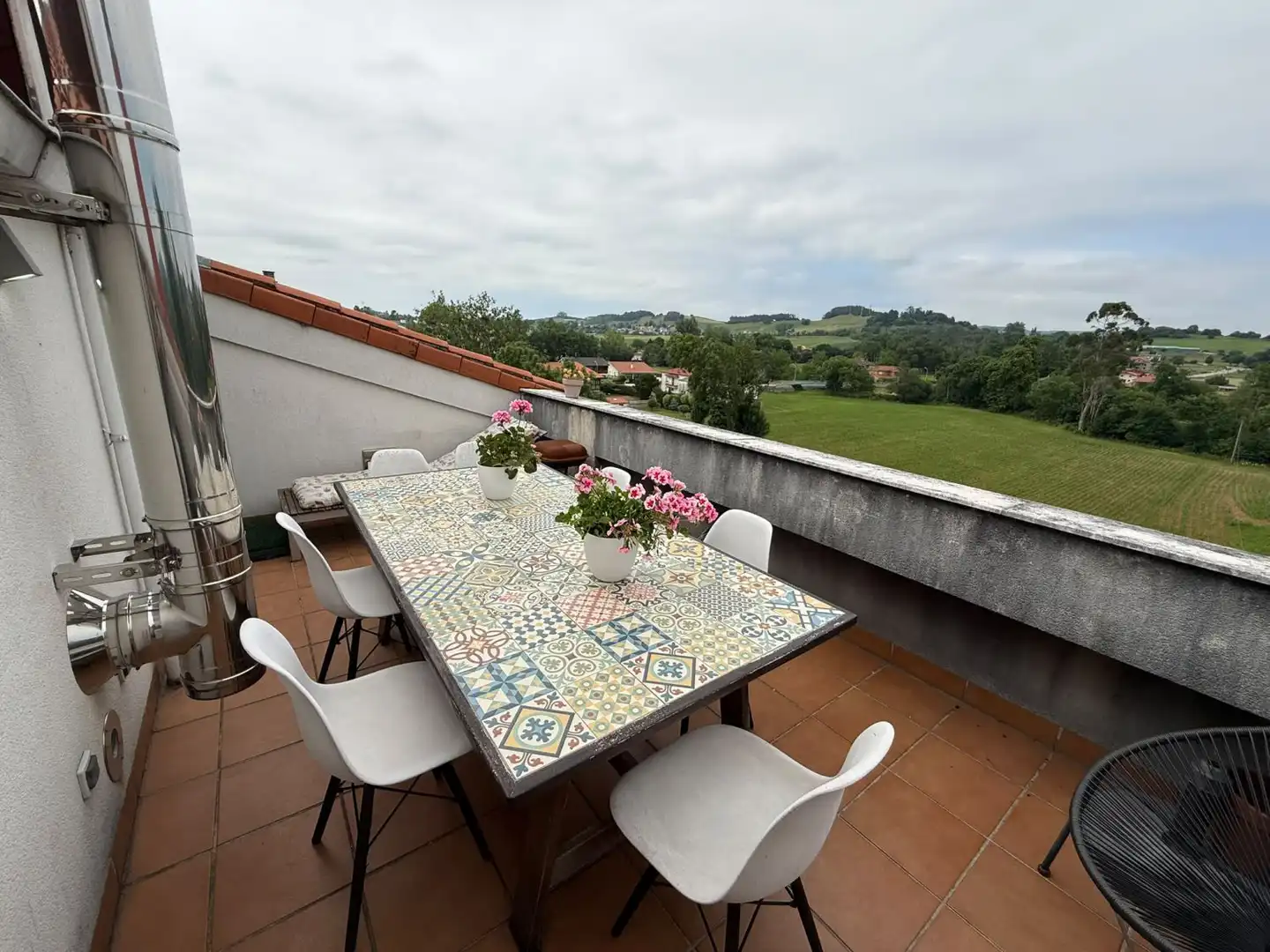 Terrace of Attic for sale in Entrambasaguas  with Heating, Parquet flooring and Terrace