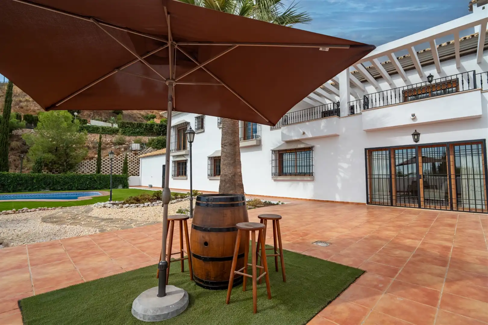 Jardí de Casa o xalet en venda en Málaga amb Terrassa