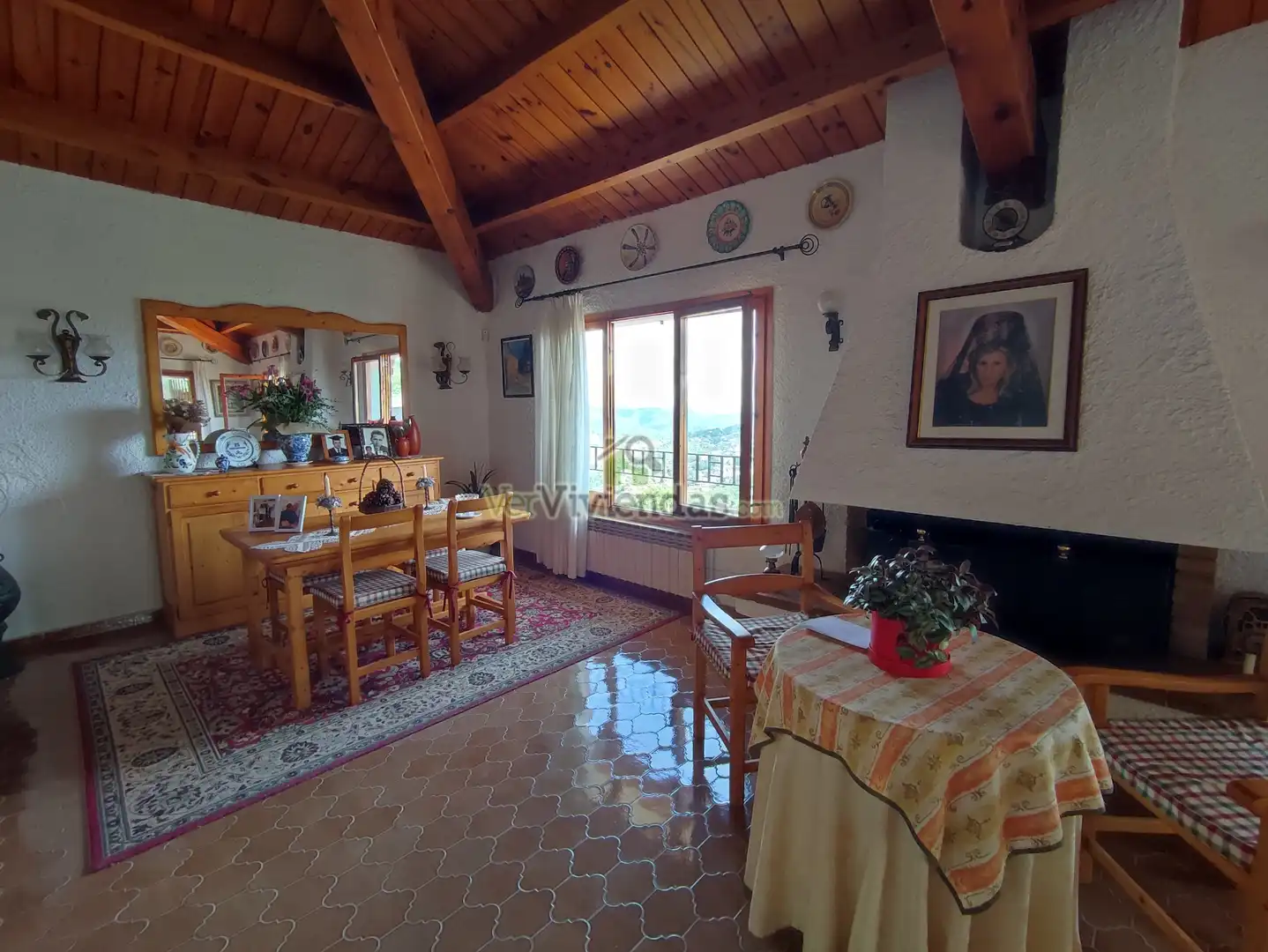 Comedor de Casa o chalet en venta en Vallirana con Calefacción, Jardín privado y Terraza