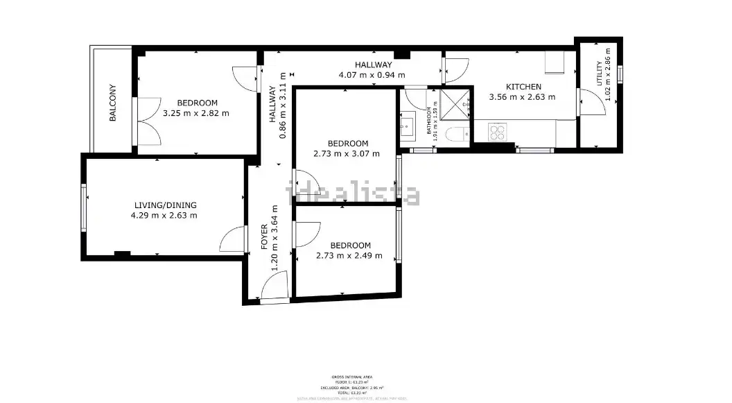 Wohnung mit Aufzug zum Verkauf in Calle Chile, imagen 32
