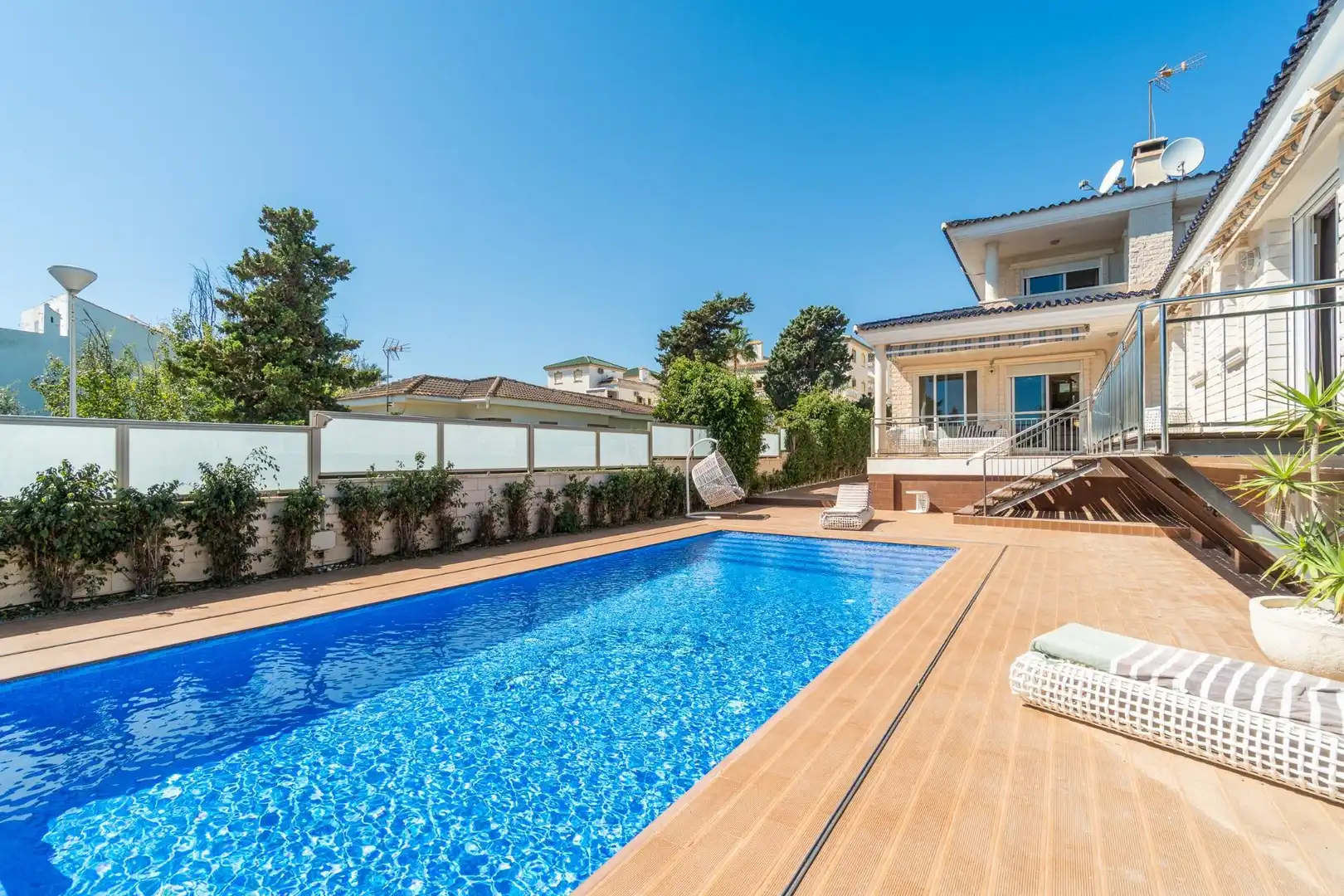 Piscina de Casa o xalet en venda en La Mata