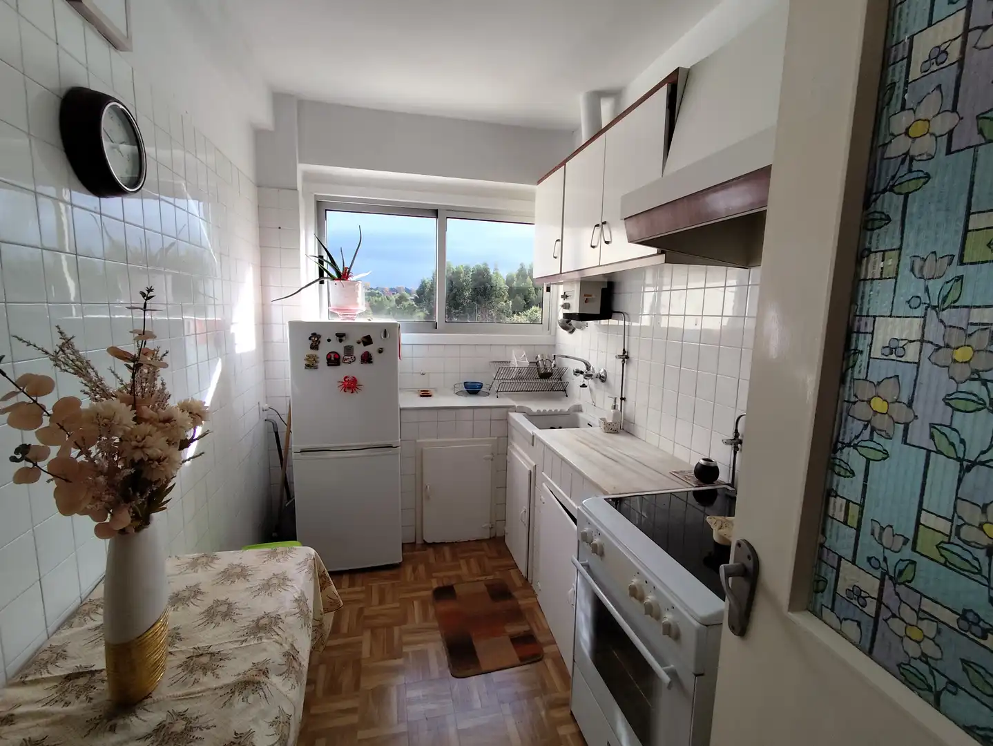 Kitchen of Flat for sale in Oleiros  with Furnished
