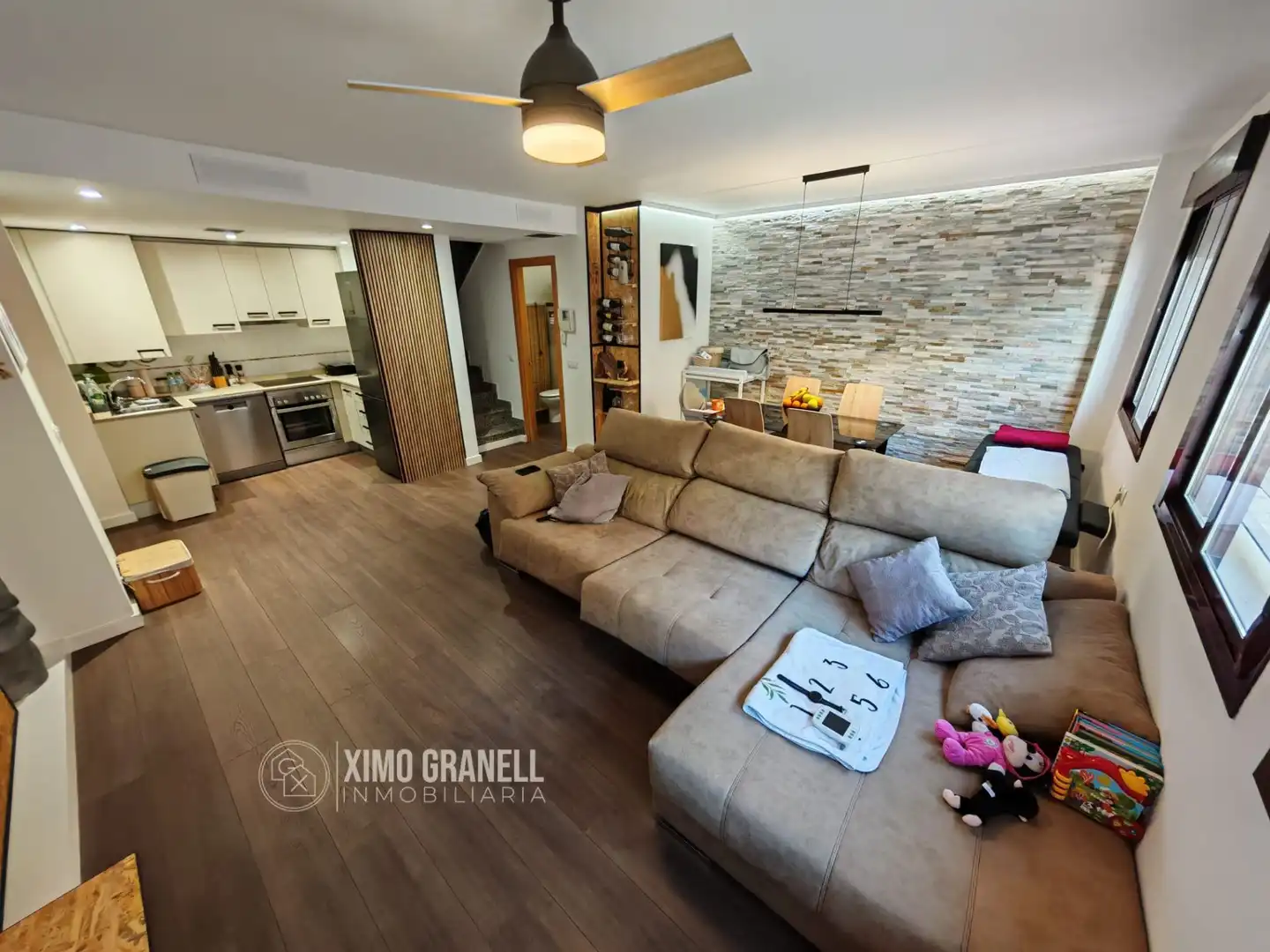 Wohnzimmer von Maisonette zum Verkauf in La Vall d'Uixó mit Klimaanlage, Heizung und Möbliert