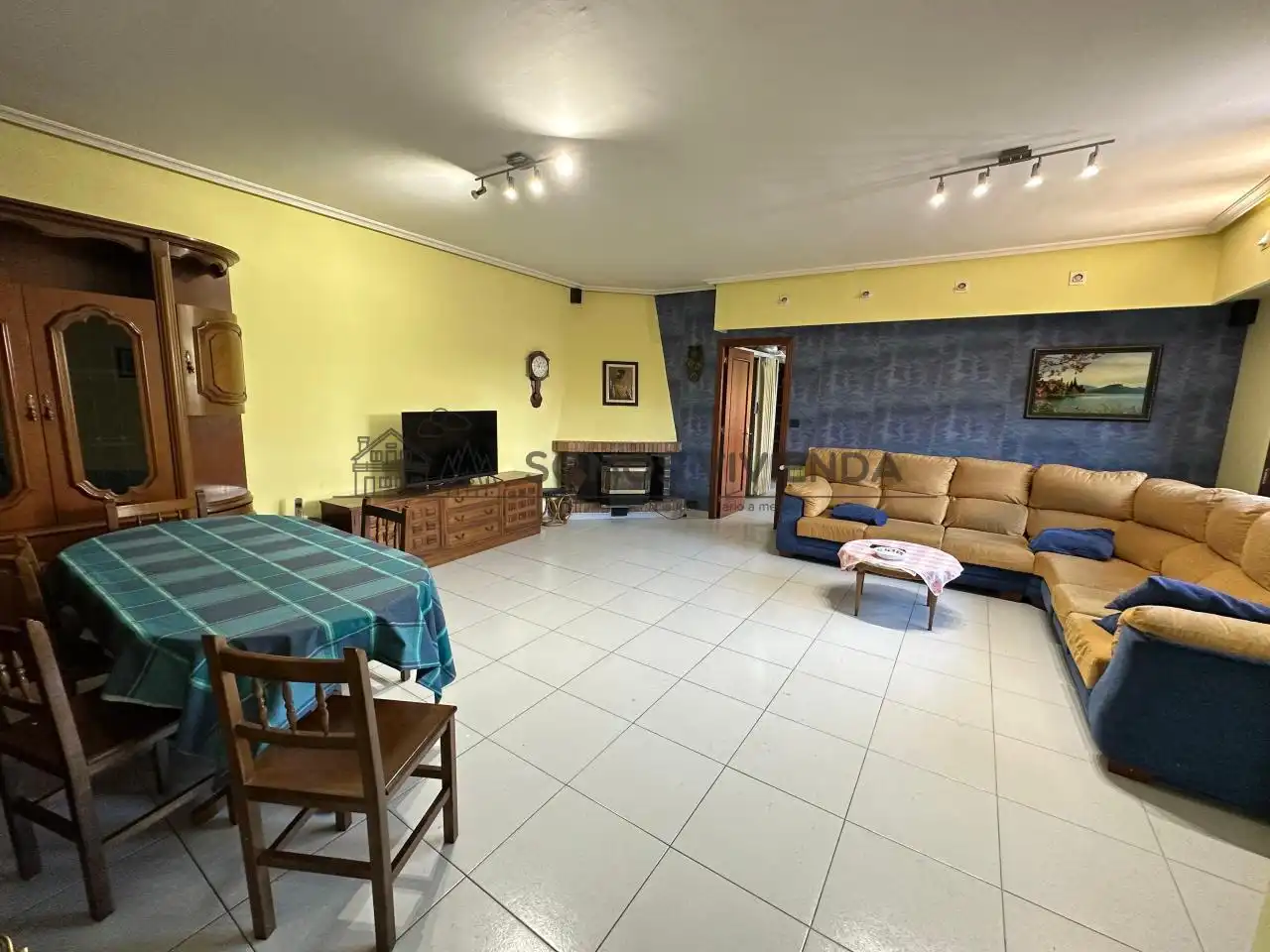 Sala de estar de Casa o chalet en venta en San Cibrao das Viñas con Calefacción, Jardín privado y Terraza