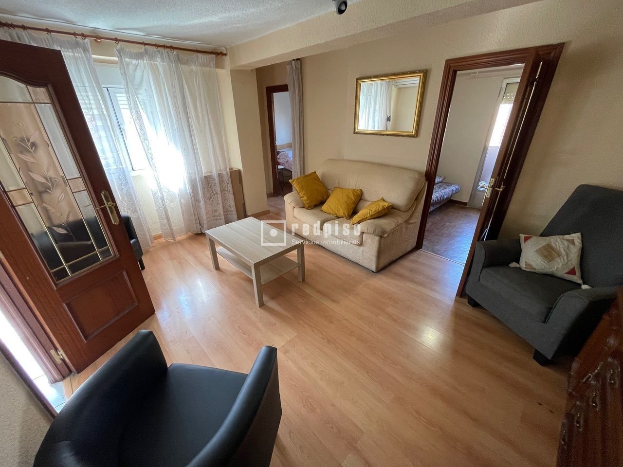 Sala de estar de Piso en venta en  Madrid Capital con Aire acondicionado y Calefacción