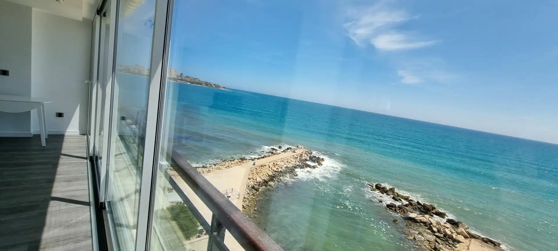 Terrassa de Apartament de lloguer en Alicante / Alacant amb Aire condicionat i Moblat