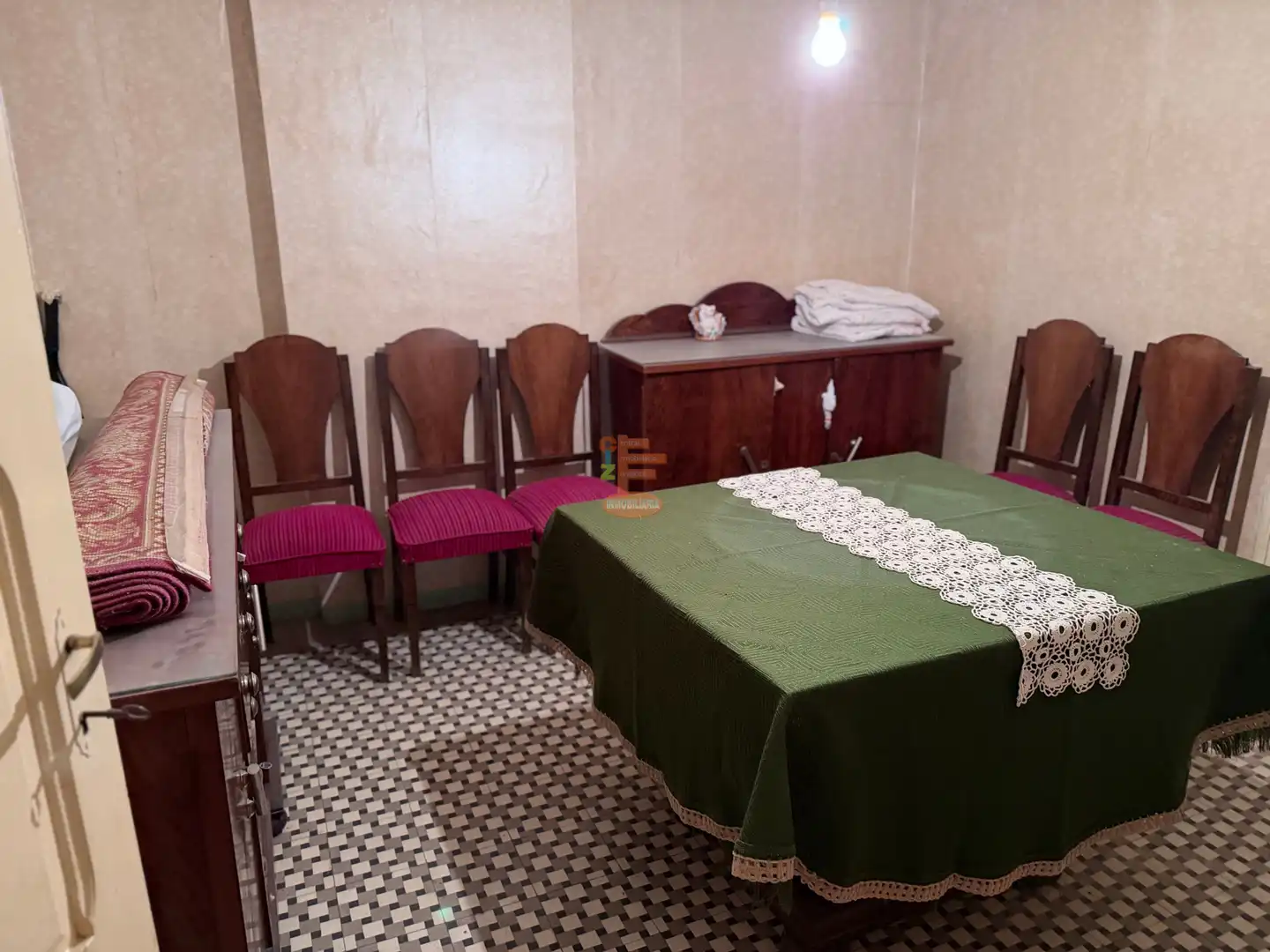 Comedor de Casa adosada en venta en Ariza con Terraza, Amueblado y TV