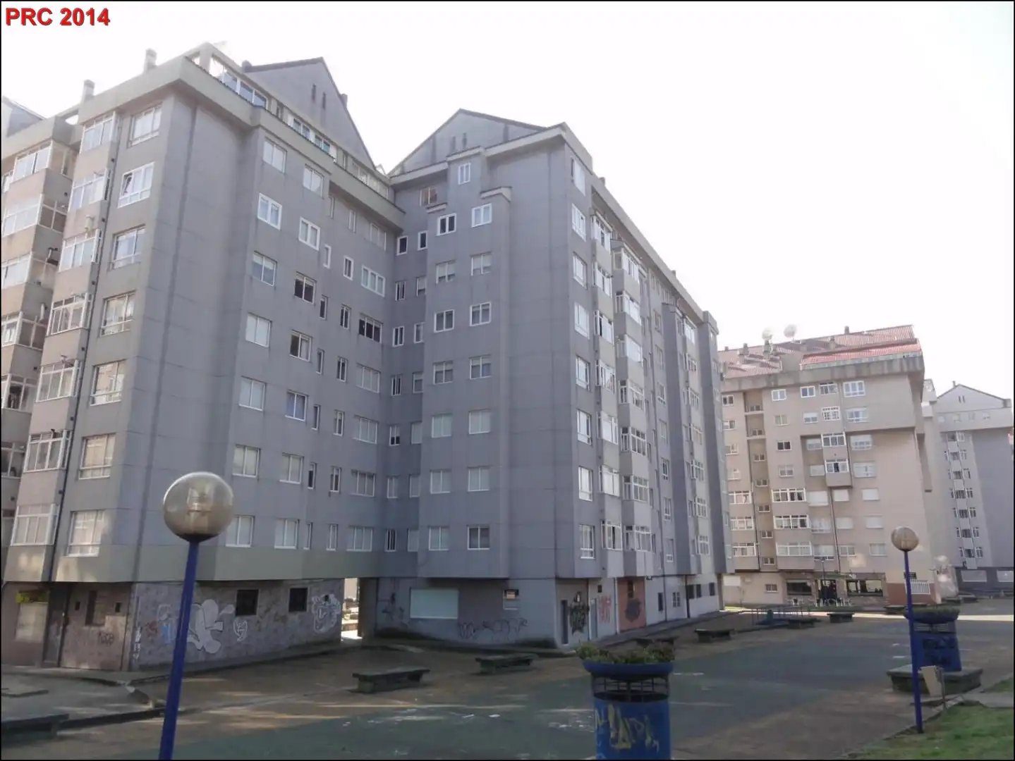Exterior view of Flat for sale in Culleredo  with Heating, Private garden and Parquet flooring