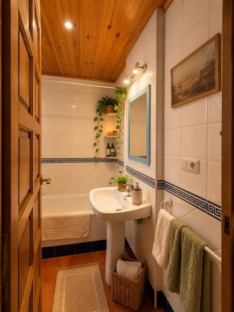Baño de Dúplex en venta en Sevilla con Aire acondicionado, Terraza y Balcón