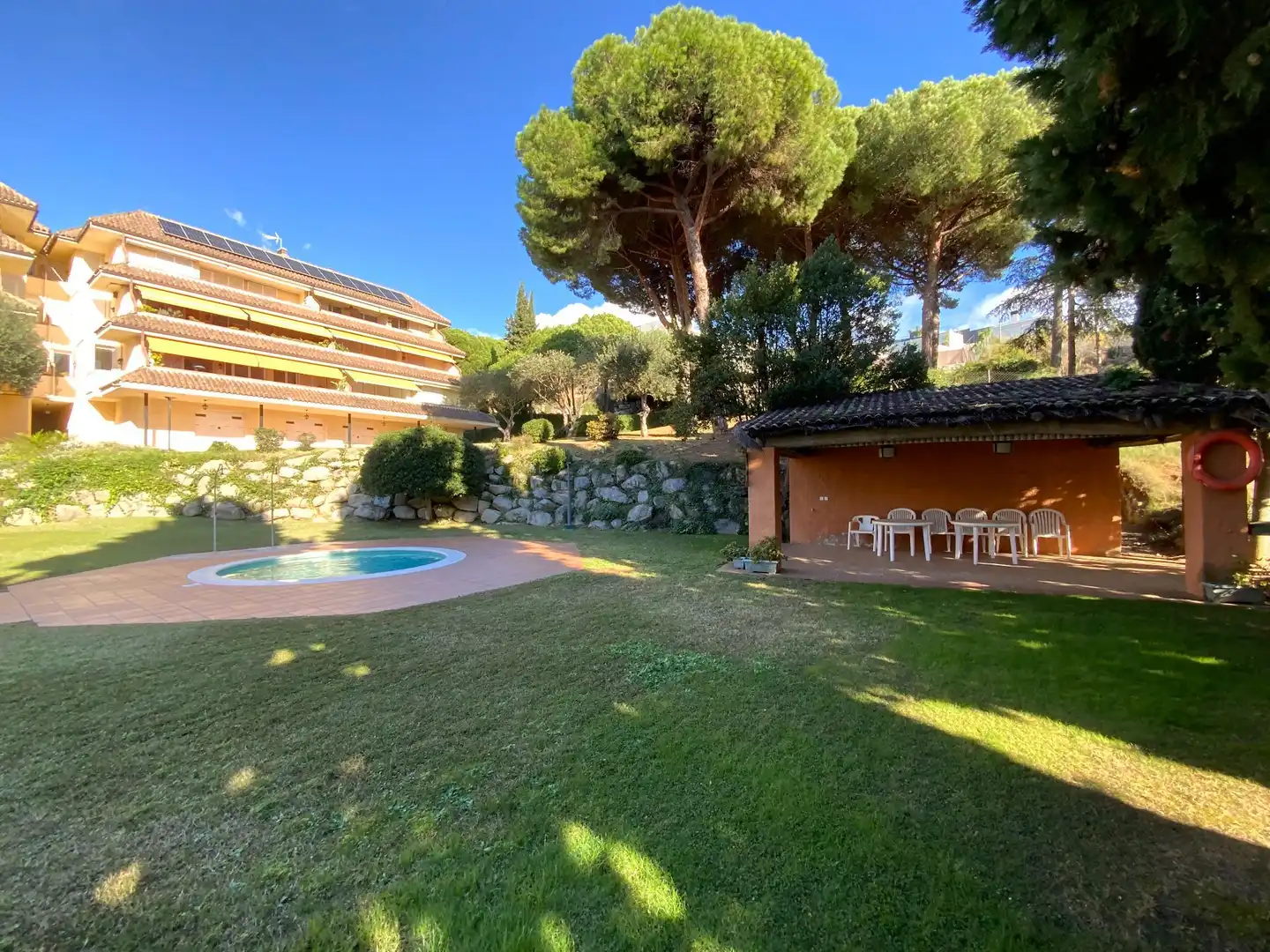 Garten von Dachboden zum Verkauf in Sant Vicenç de Montalt mit Klimaanlage, Heizung und Abstellraum