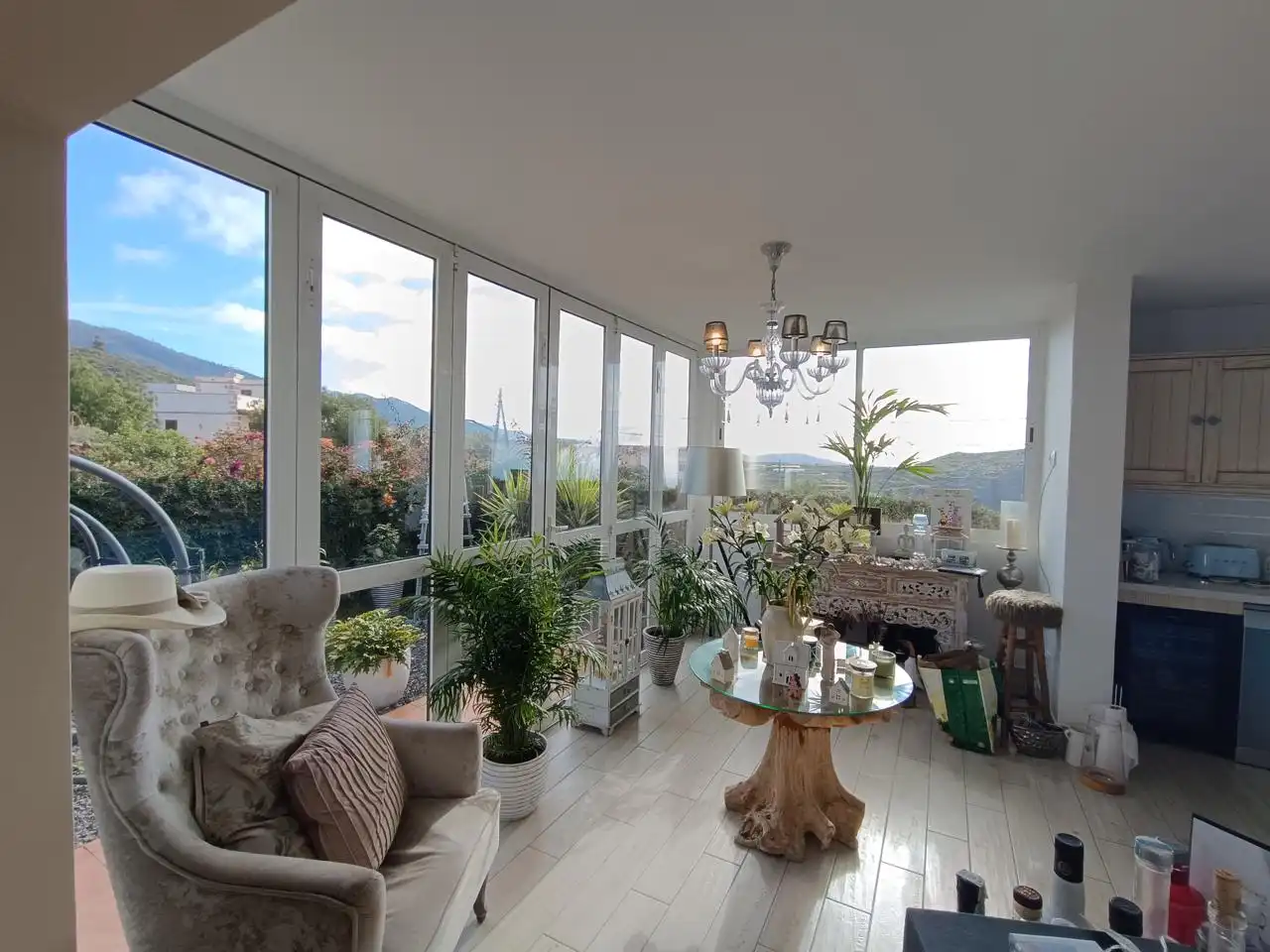 Living room of Houses for sale in Arona  with Private garden, Terrace and Alarm
