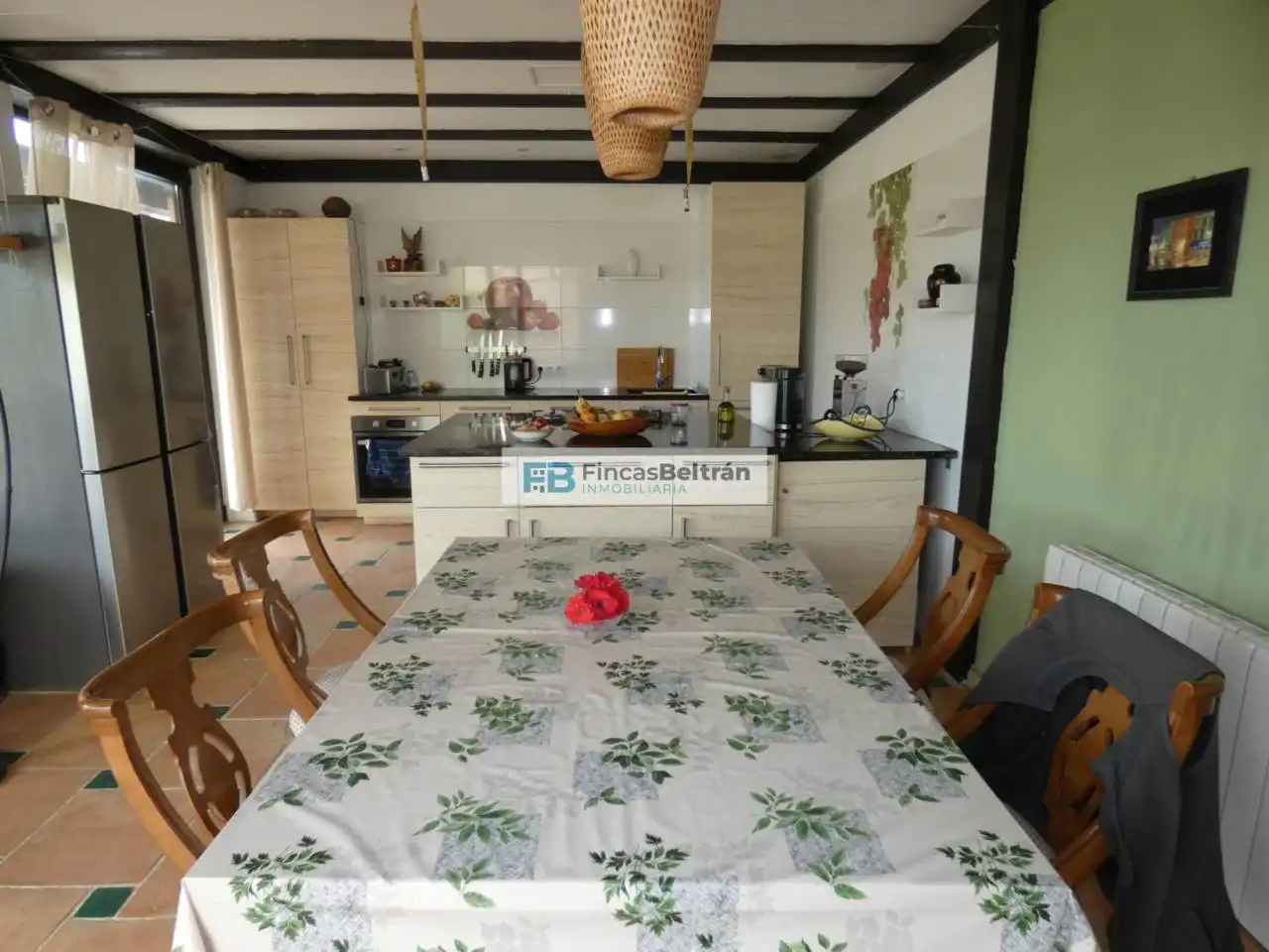 Cuina de Casa o xalet en venda en Cervera del Maestre amb Calefacció, Jardí privat i Terrassa