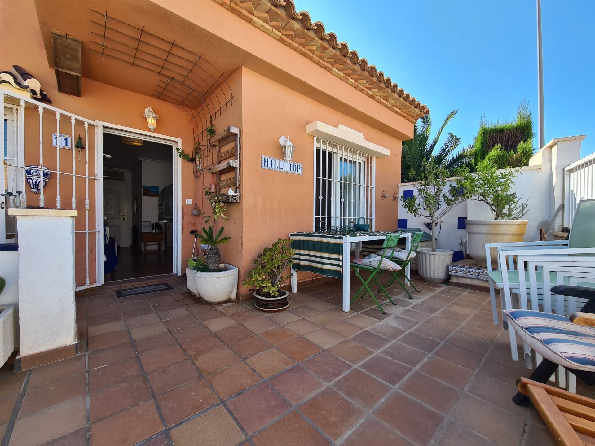 Jardí de Casa adosada en venda en Cartagena amb Terrassa i Piscina comunitària
