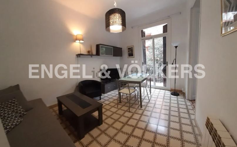 Vista exterior de Apartament de lloguer en  Barcelona Capital amb Calefacció, Parquet i Moblat