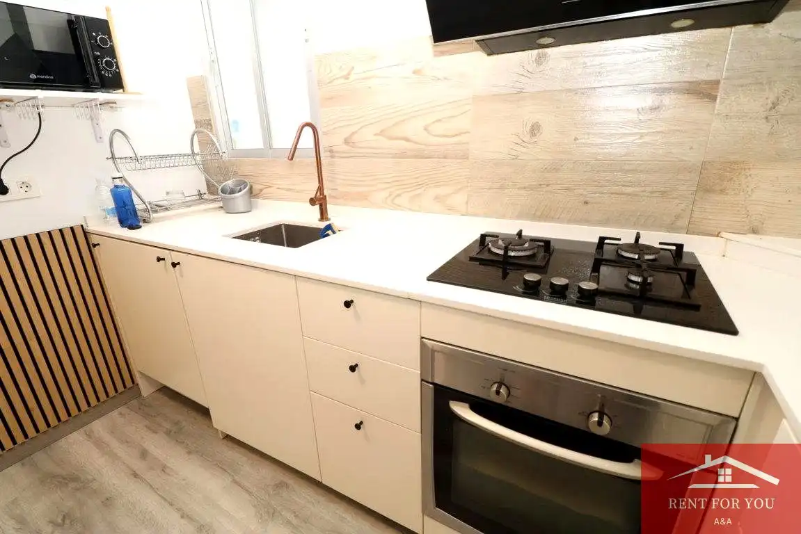 Cuina de Casa o xalet de lloguer en Coín amb Aire condicionat, Terrassa i Moblat
