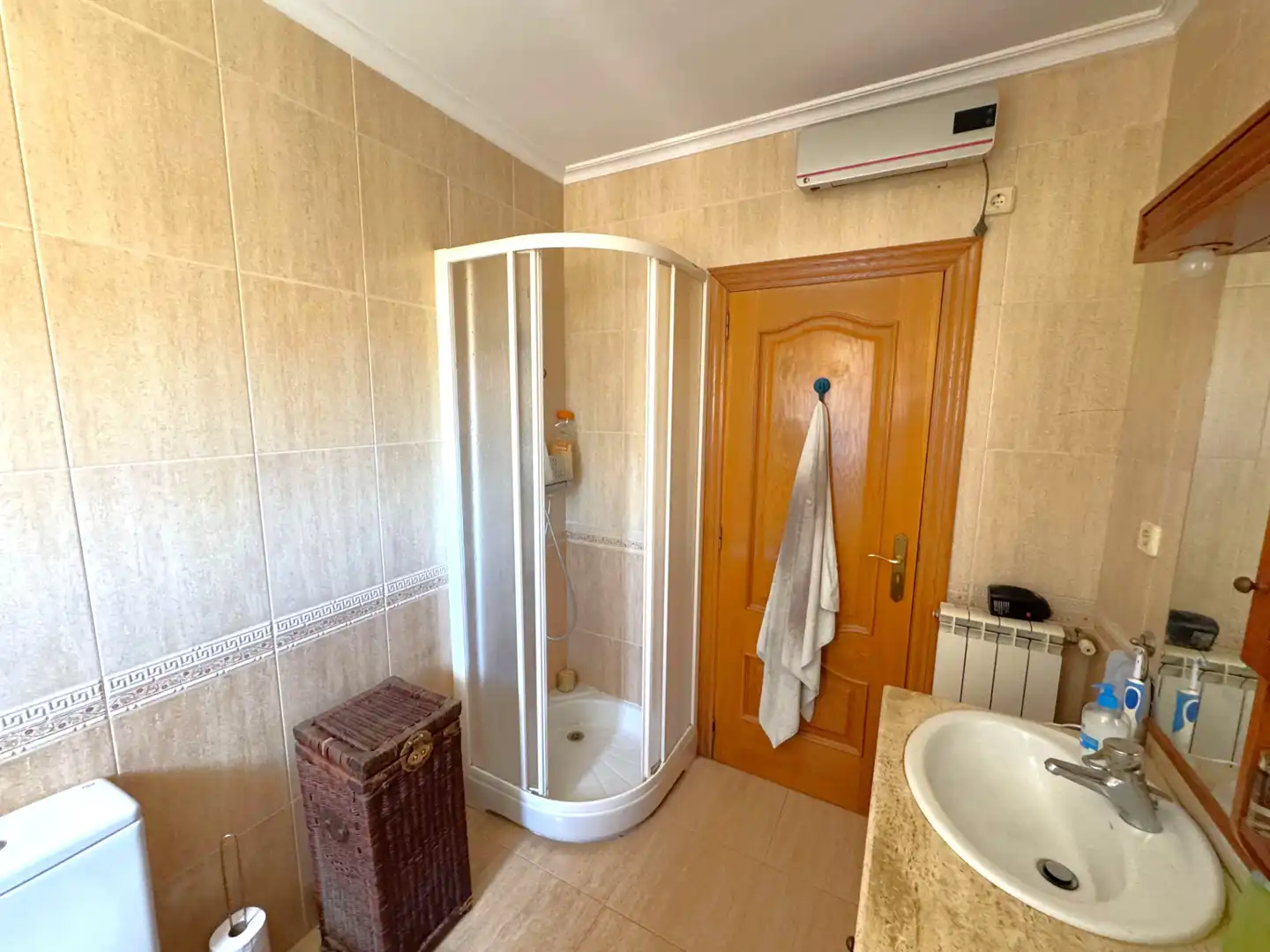 Bany de Casa o xalet en venda en San Javier amb Aire condicionat, Jardí privat i Terrassa