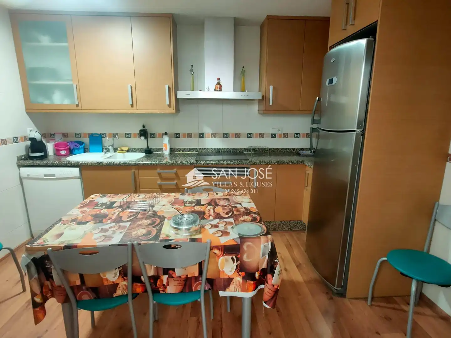 Kitchen of Flat for sale in Aspe  with Air Conditioner, Heating and Terrace