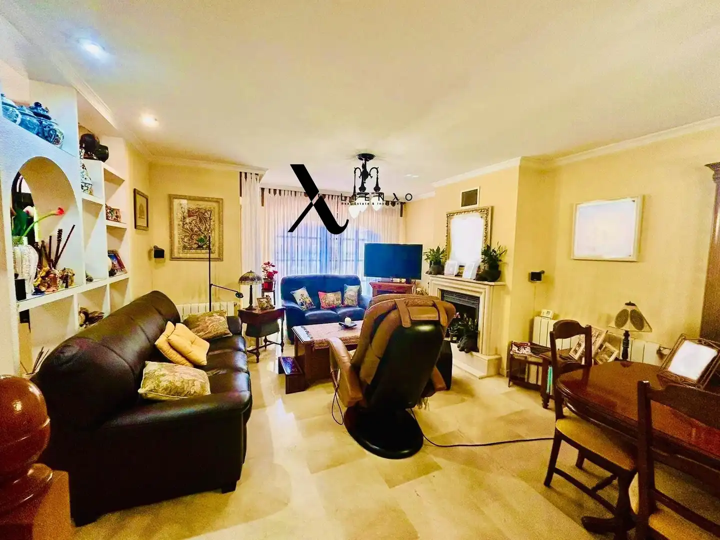 Sala d'estar de Dúplex en venda en Lorca amb Aire condicionat, Jardí privat i Terrassa