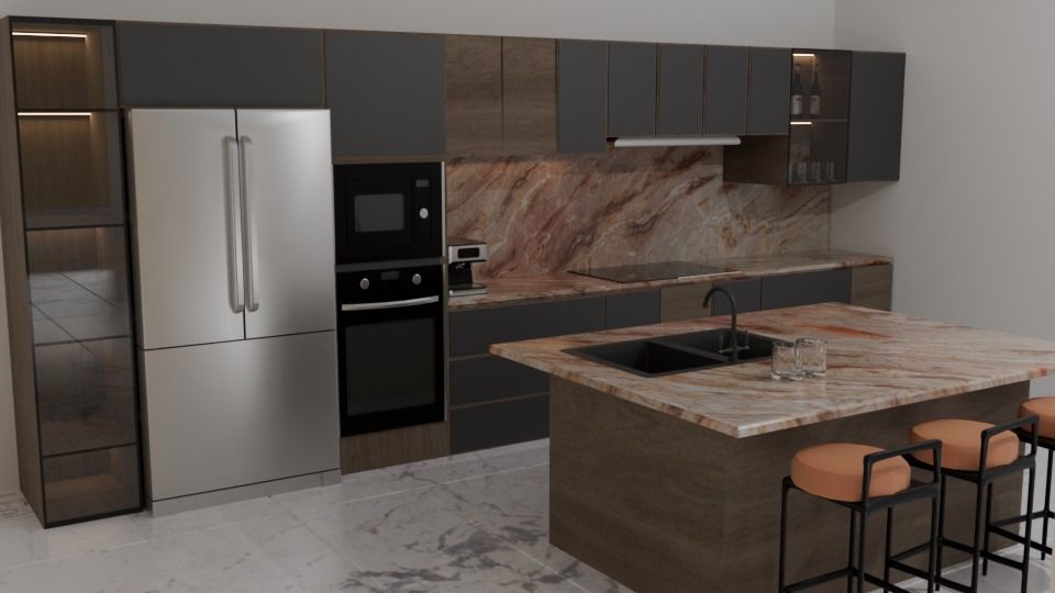 Kitchen of Single-family semi-detached for sale in Bétera  with Air Conditioner, Heating and Private garden