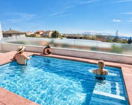 Piscina de Piso en venta en Bellpuig con Aire acondicionado, Calefacción y Jardín privado