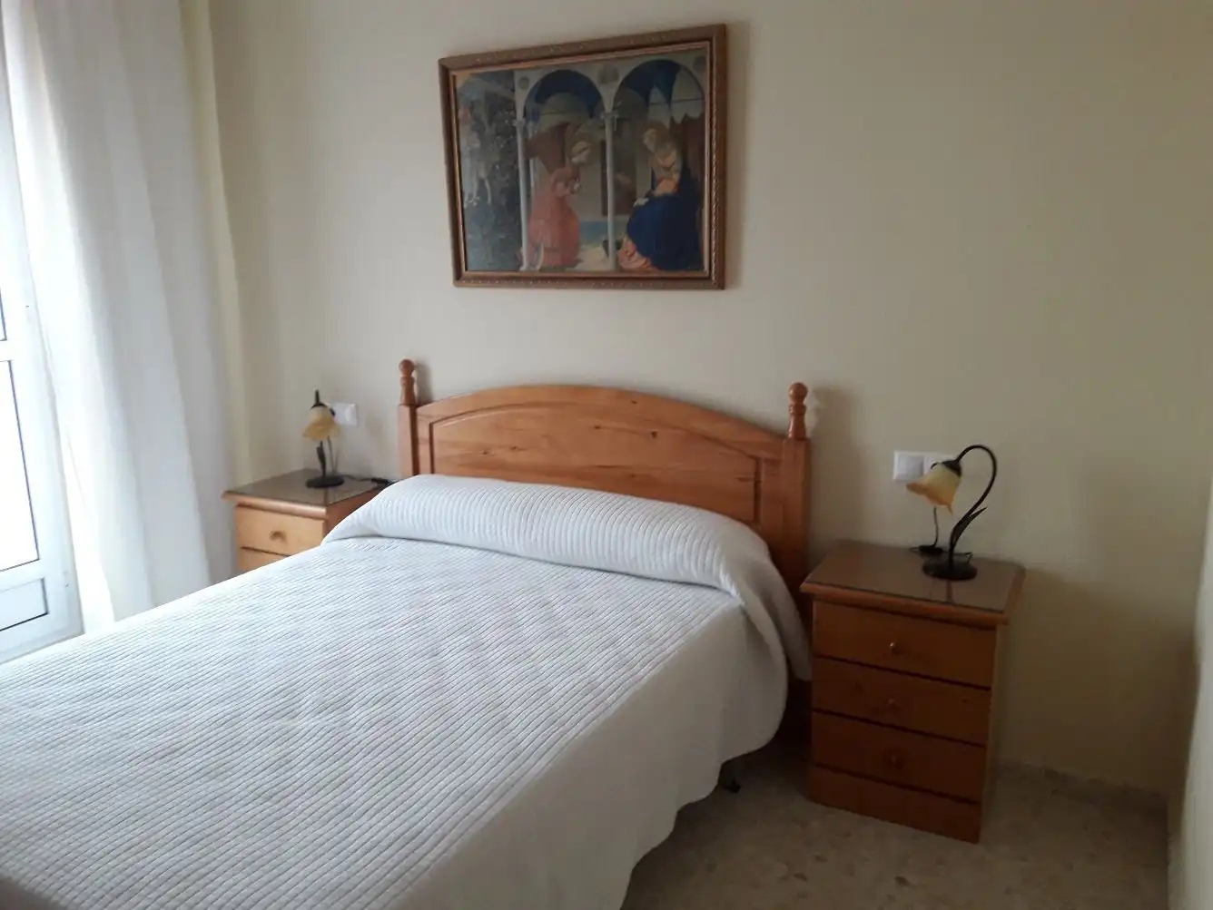Bedroom of Flat for rent in Lucena  with Heating, Storage room and Furnished