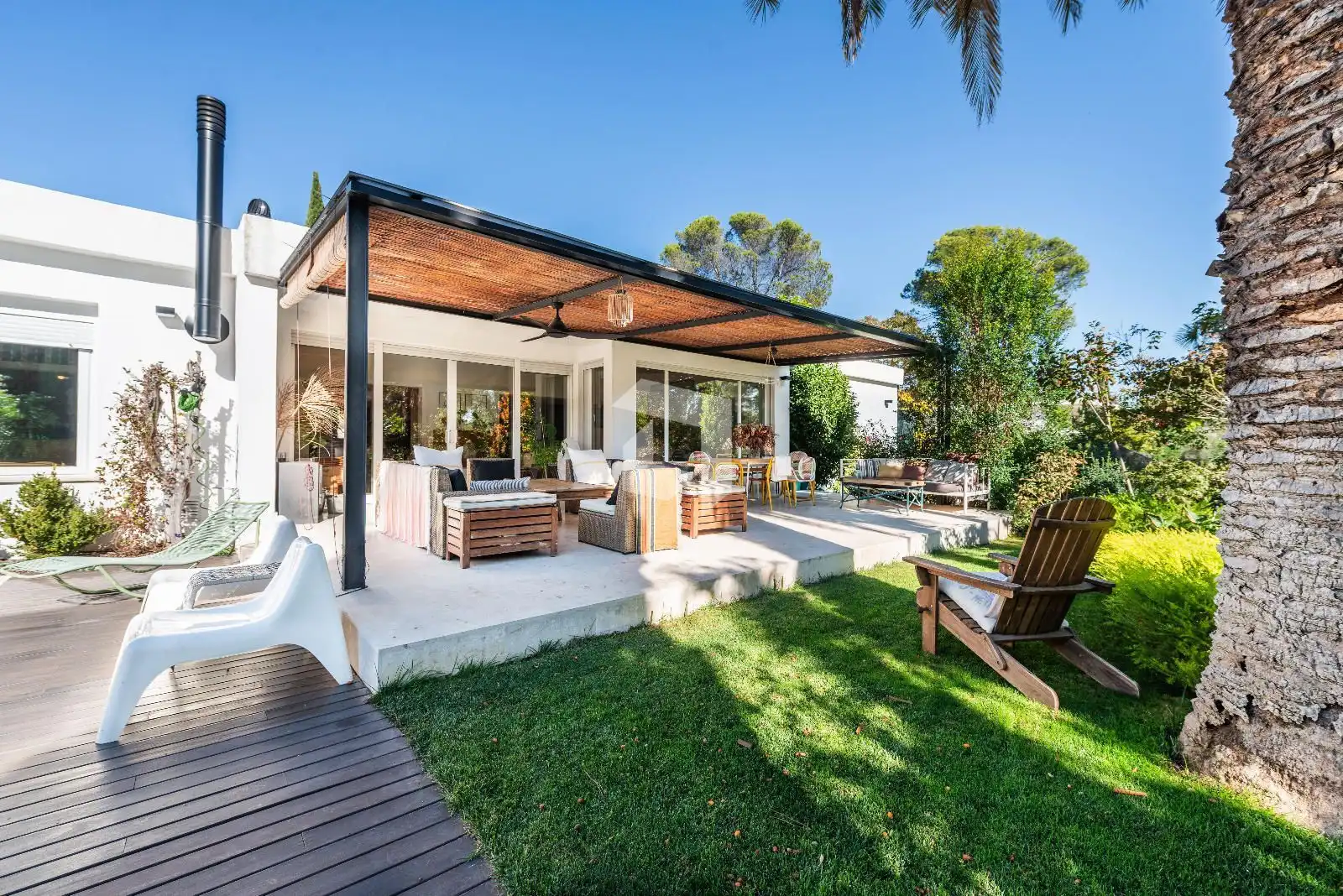 Terrasse von Haus oder Chalet zum Verkauf in Pozuelo de Alarcón mit Klimaanlage, Heizung und Terrasse
