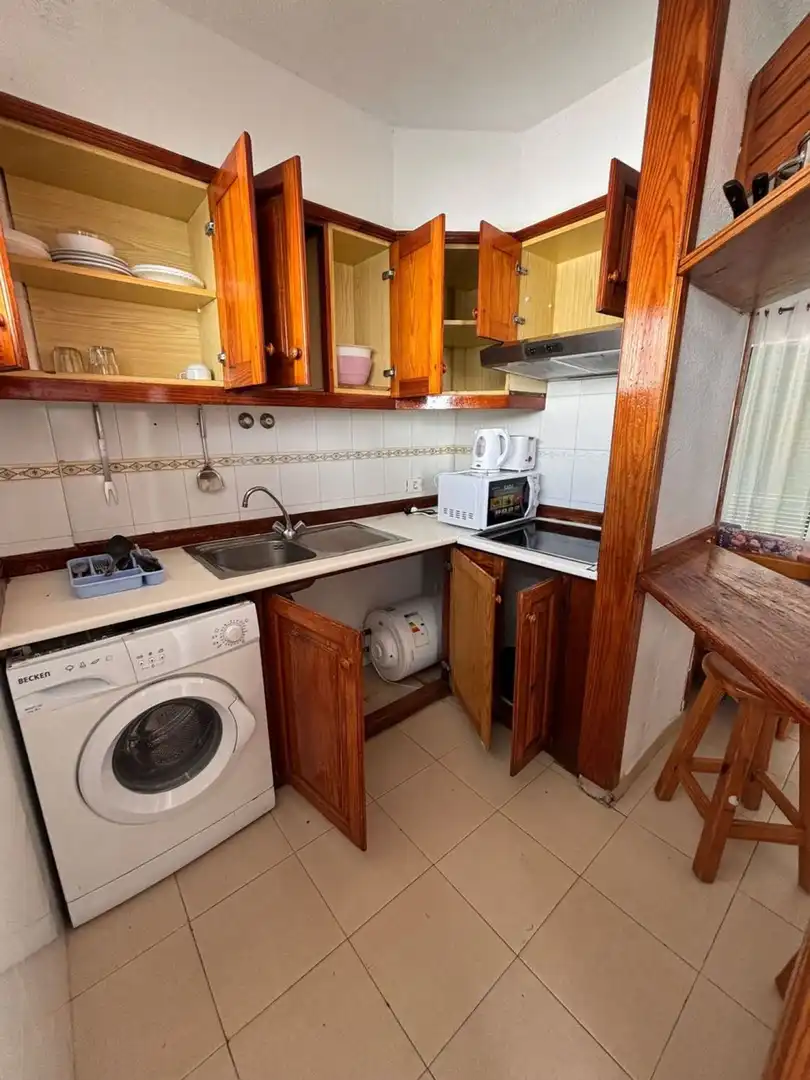 Cocina de Piso de alquiler en Arona con Piscina comunitaria