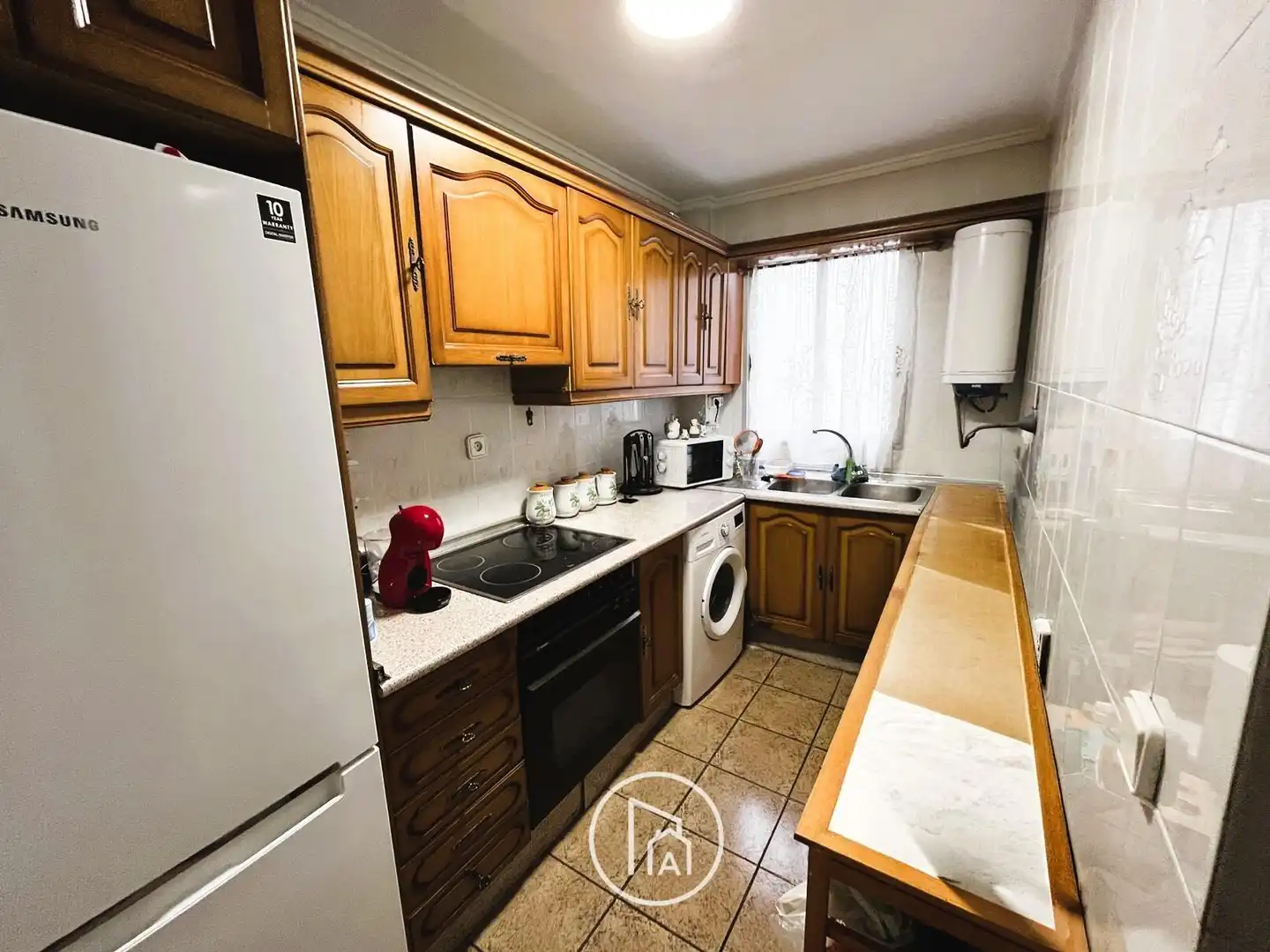 Kitchen of Flat for sale in Valencia  with Air Conditioner, Heating and Balcony