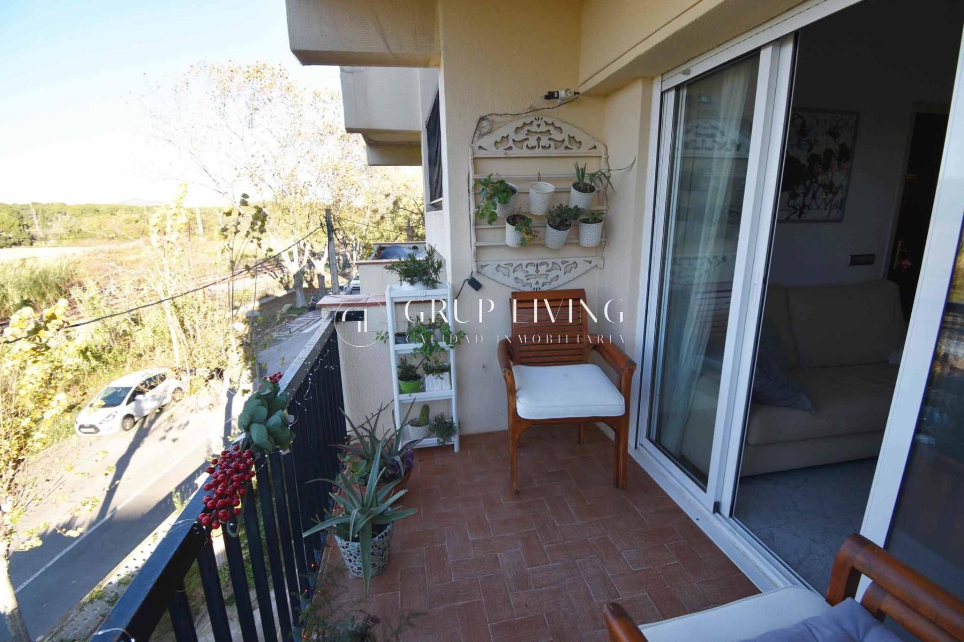 Terrassa de Pis en venda en Vilanova i la Geltrú amb Calefacció, Jardí privat i Terrassa