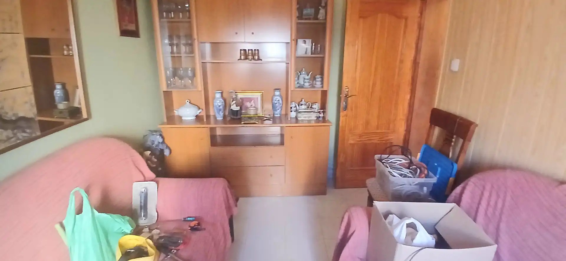 Sala de estar de Casa o chalet en venta en Almería con Aire acondicionado, Terraza y Trastero