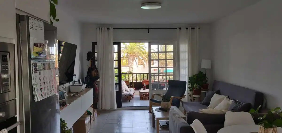 Sala d'estar de Apartament de lloguer en Teguise amb Terrassa, Moblat i Forn