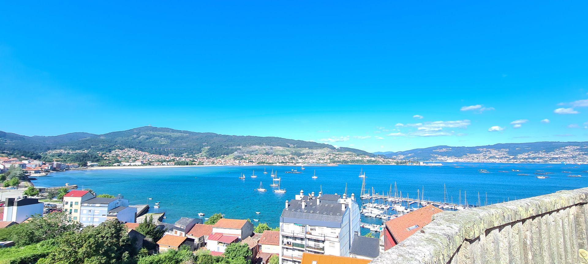Exterior view of Flat for sale in Moaña  with Heating and Balcony