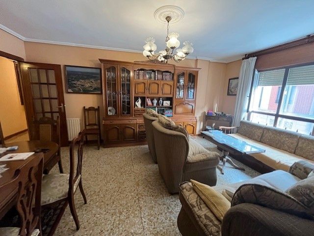 Living room of Flat for sale in Valladolid Capital  with Heating, Terrace and Furnished