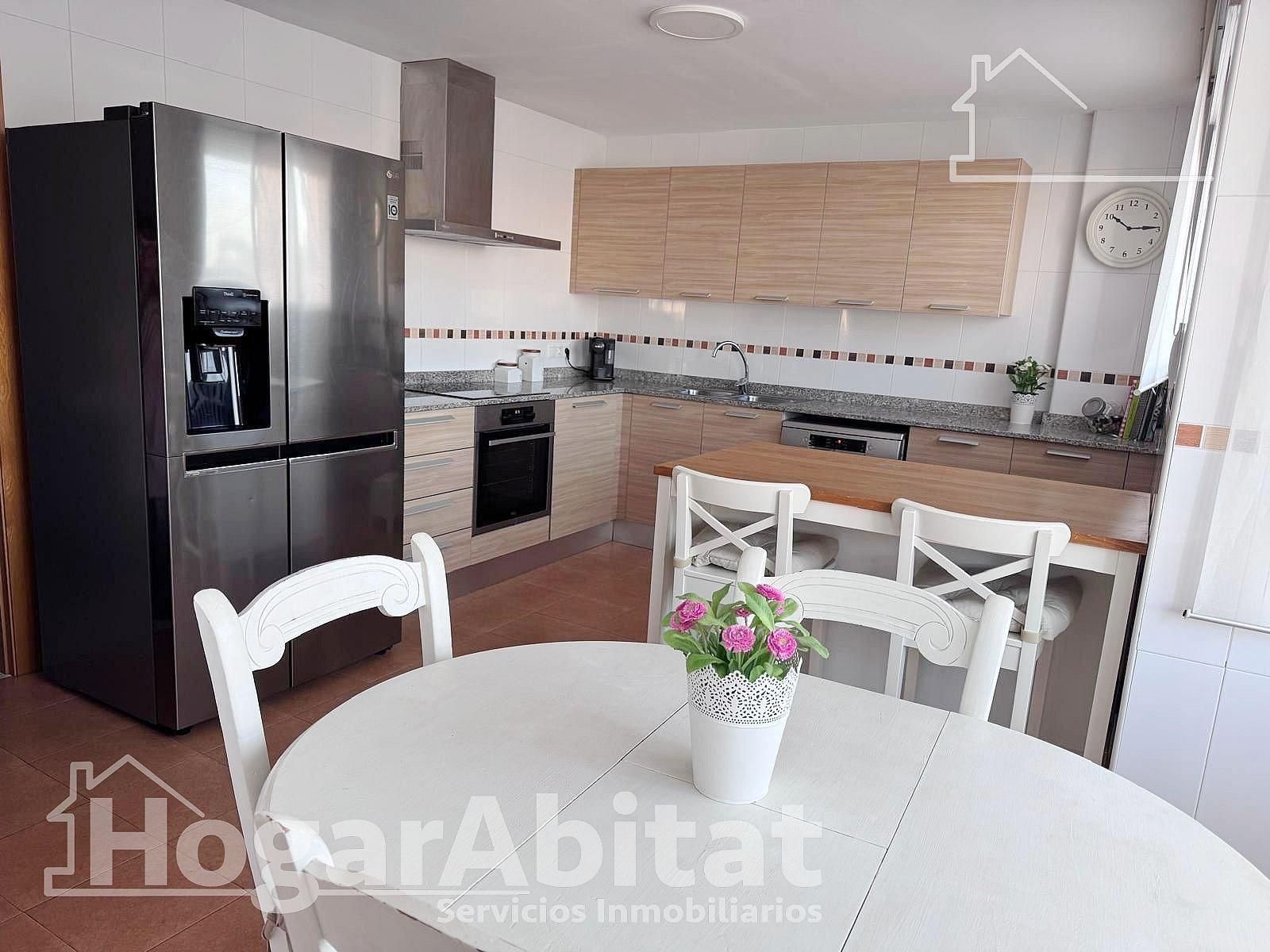 Kitchen of Attic for sale in Vila-real  with Air Conditioner and Terrace