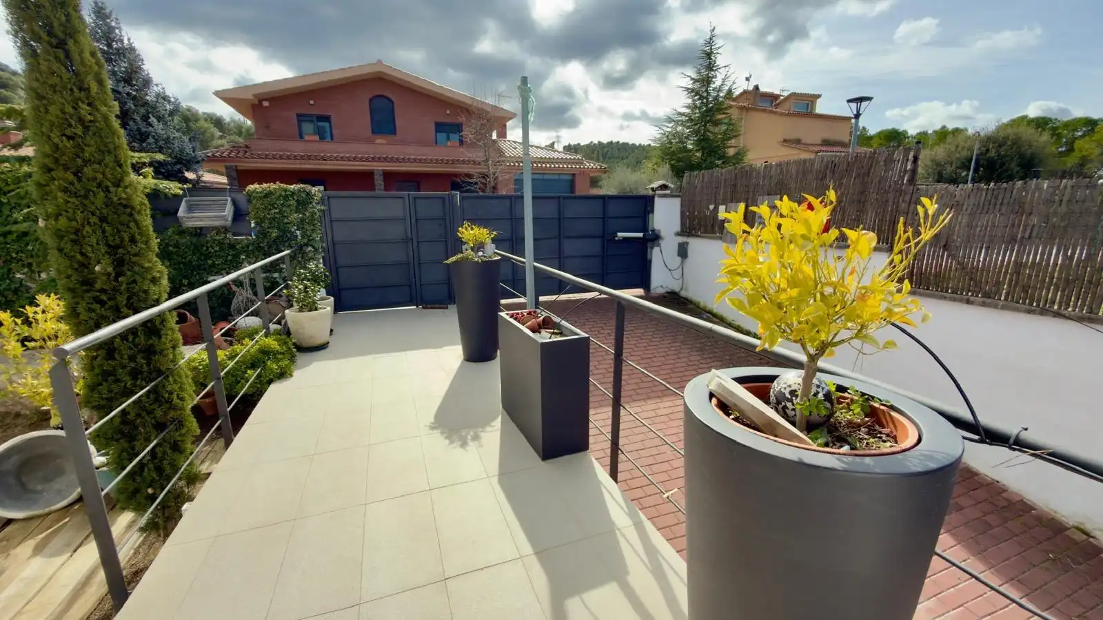 Terrassa de Casa o xalet en venda en Castellolí amb Calefacció, Jardí privat i Terrassa