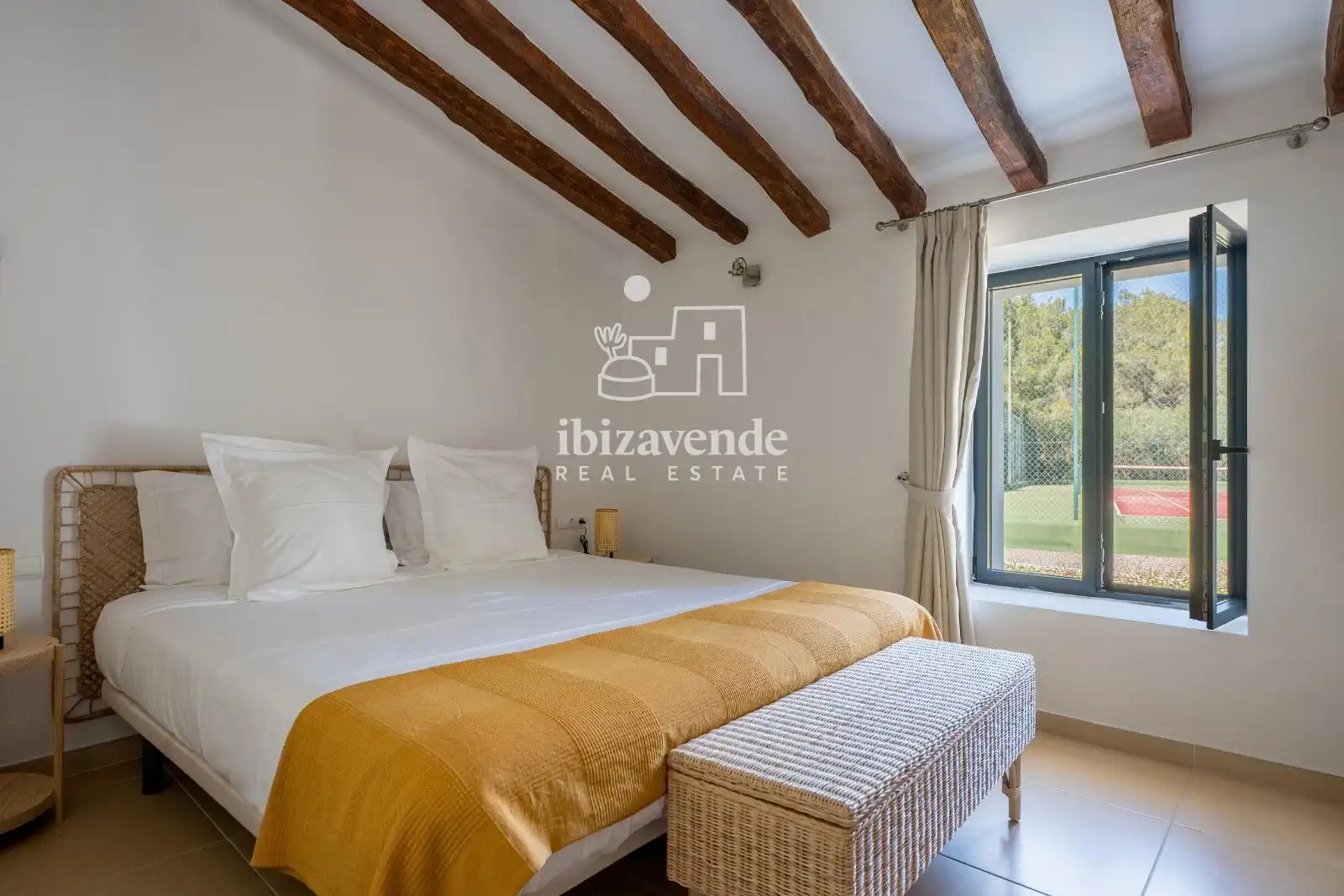 Habitación de Casa o chalet de alquiler en Santa Eulària des Riu con Aire acondicionado, Calefacción y Terraza