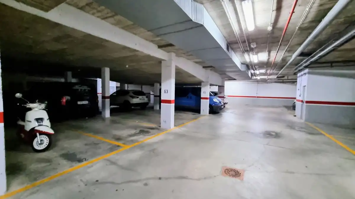 Parking of Apartments for sale in San Javier  with Air Conditioner and Community pool