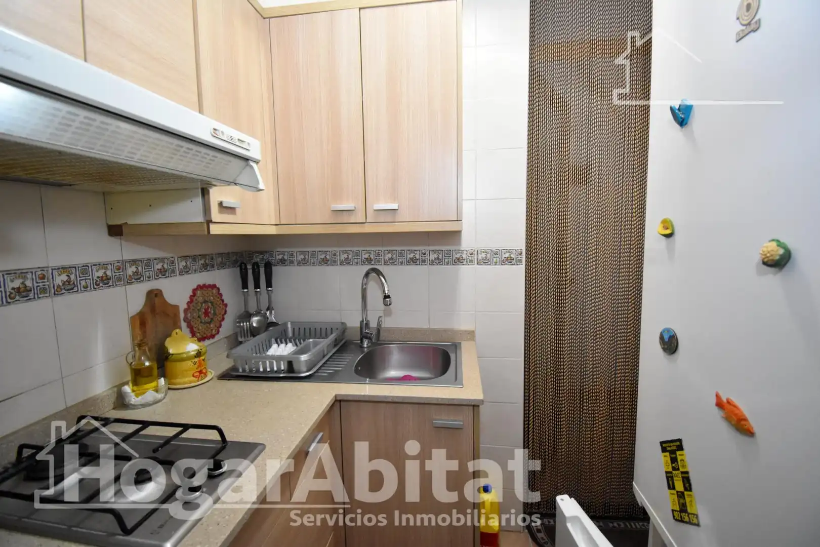 Kitchen of Flat for sale in Castellón de la Plana / Castelló de la Plana  with Storage room and Furnished