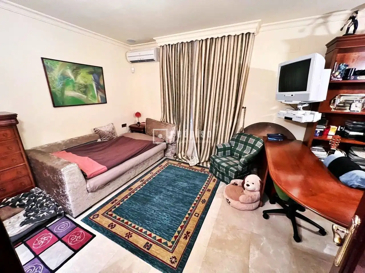 Bedroom of Houses for rent in Málaga  with Air Conditioner, Heating and Private garden