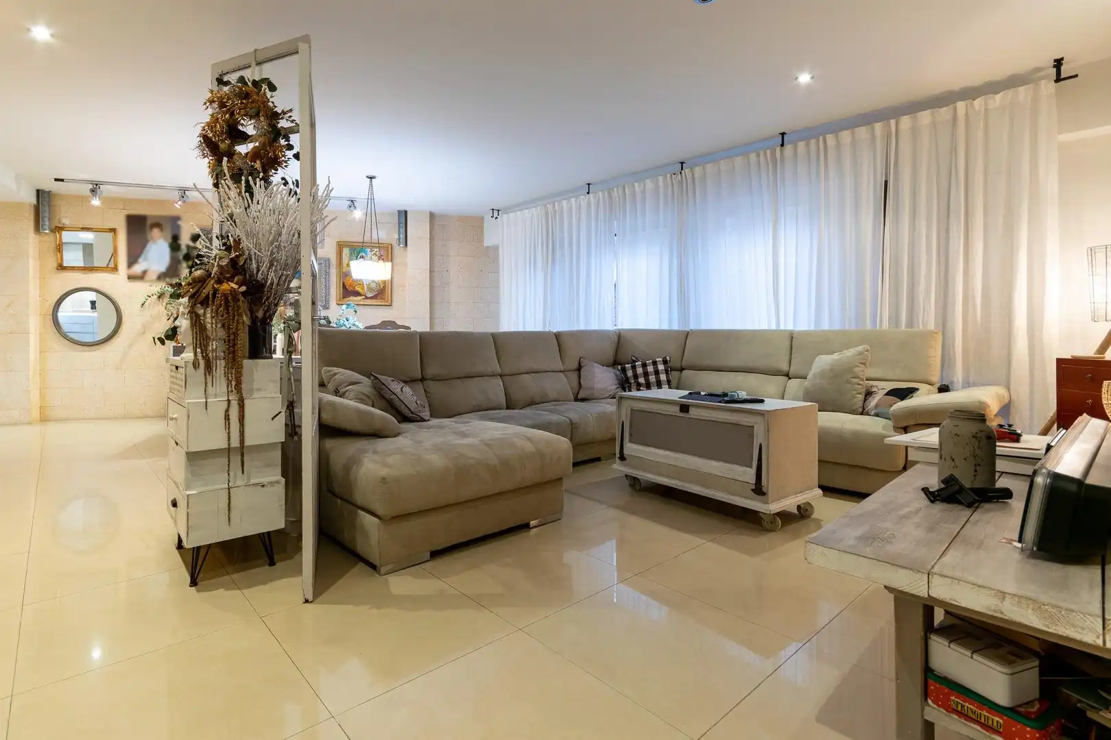Sala de estar de Piso en venta en Crevillent con Aire acondicionado, Terraza y Trastero