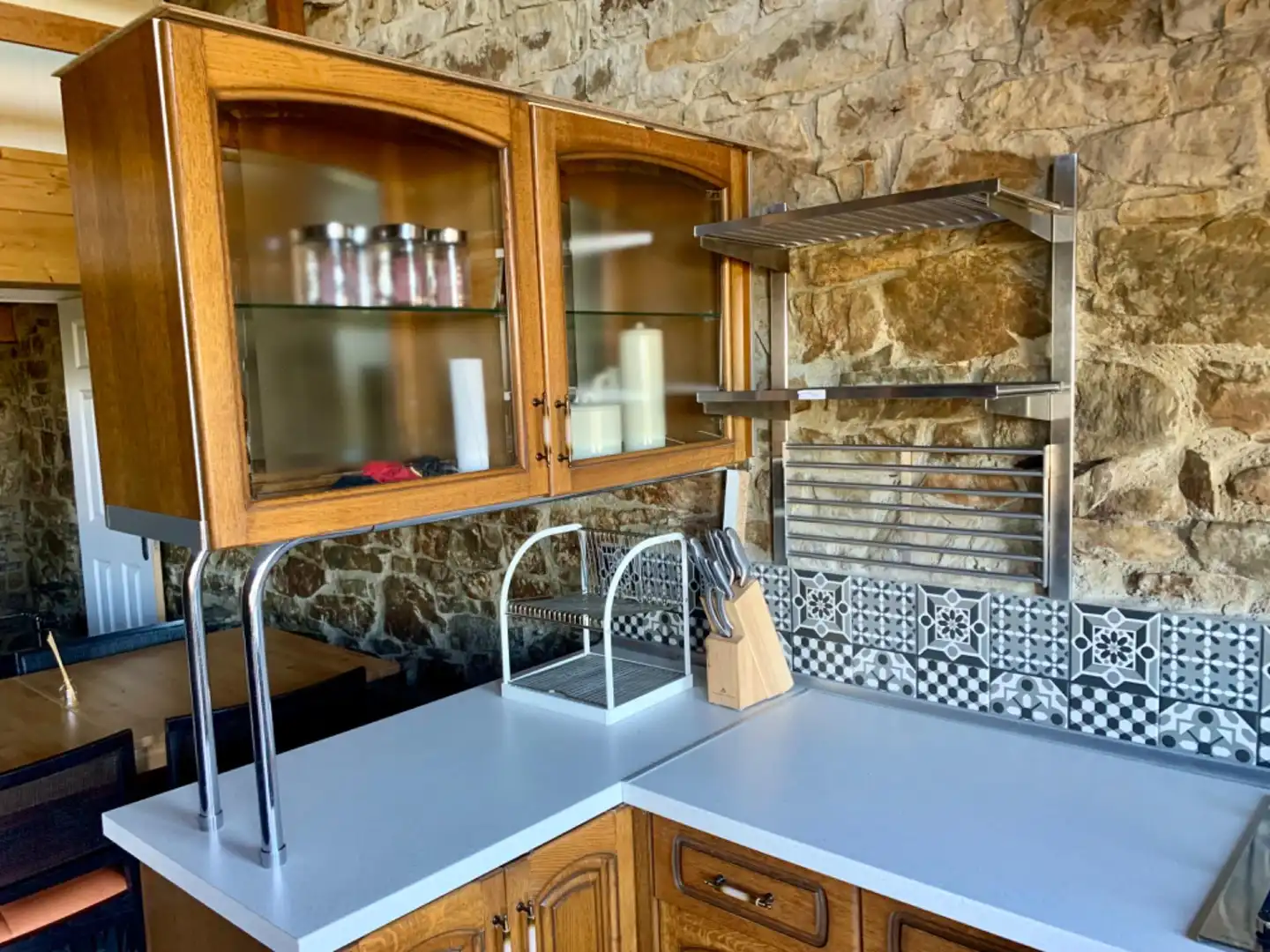Cocina de Casa o chalet en venta en San Roque de Riomiera con Jardín privado