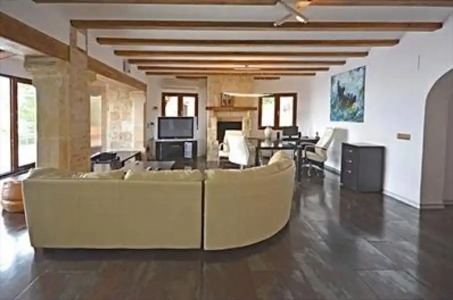 Sala de estar de Casa o chalet en venta en Jávea / Xàbia con Aire acondicionado, Jardín privado y Terraza