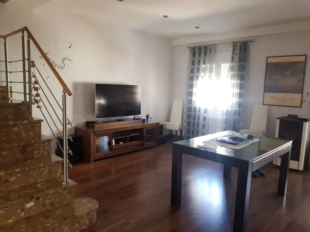 Sala de estar de Casa o chalet en venta en Baza con Calefacción y Amueblado