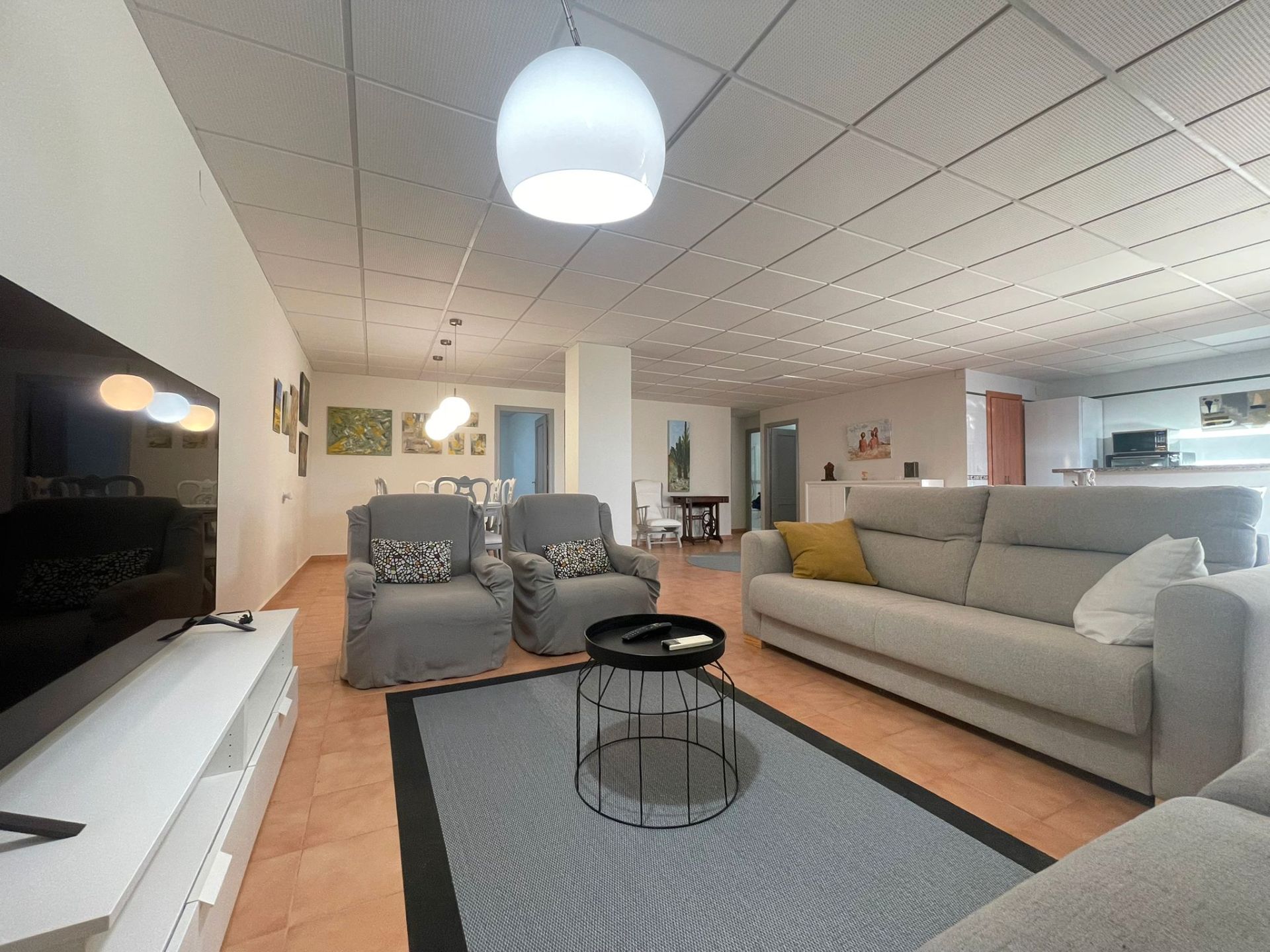 Living room of Single-family semi-detached for sale in Mazagón  with Air Conditioner, Heating and Storage room