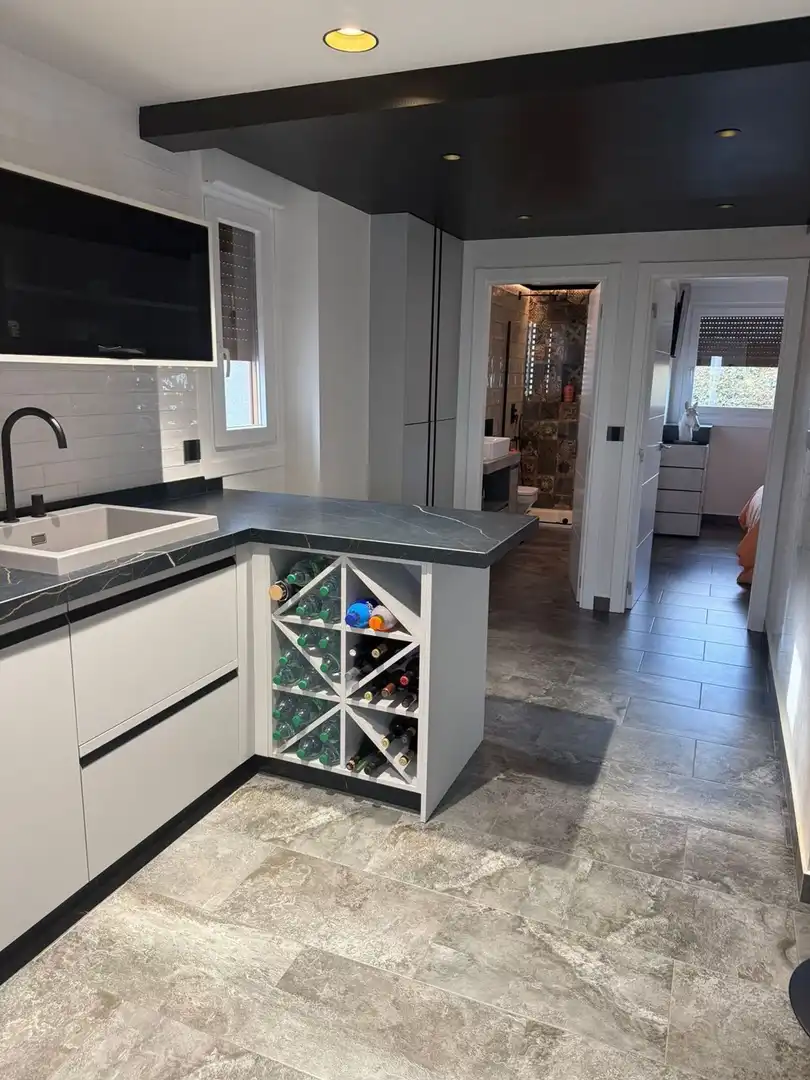 Cocina de Piso en venta en Valdés - Luarca con Calefacción, Jardín privado y Terraza