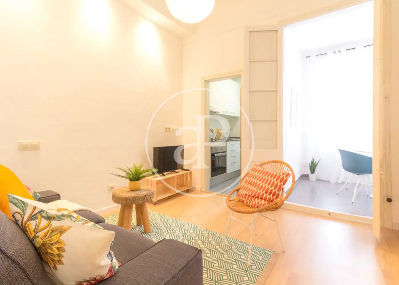 Piso con terraza en venta en Carrer de Girona