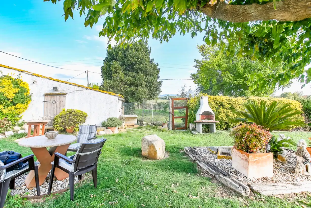 Jardín de Finca rústica en venta en Sils