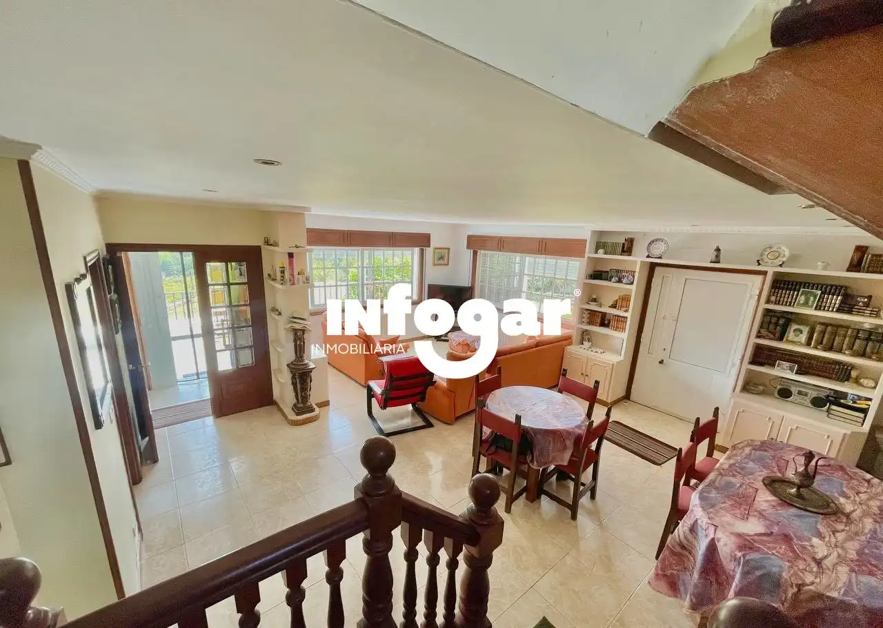Living room of Houses for sale in O Rosal    with Heating, Private garden and Terrace
