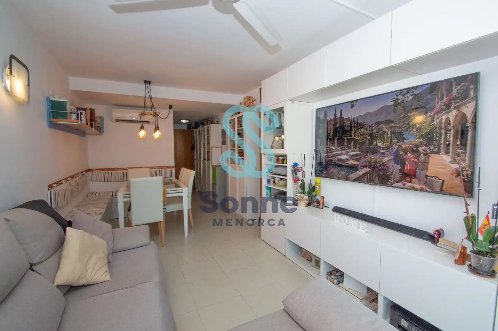 Living room of Flat for sale in Ferreries  with Air Conditioner